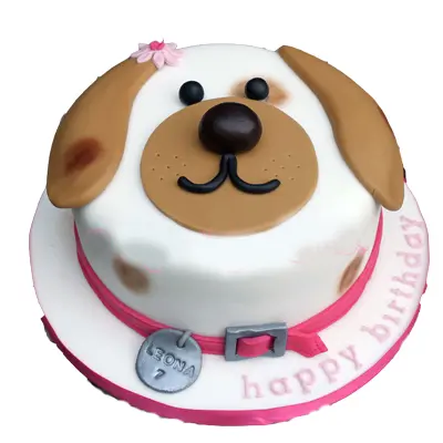 Dog Theme Cake