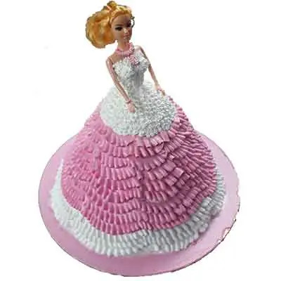 Princess Barbie Doll Cake