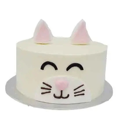 Pineapple Cat Theme Cake