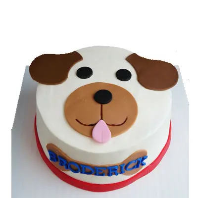 Puppy Smash Cake