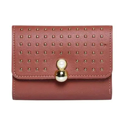 Women Designer Party Hand Wallet Pink