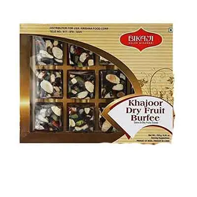 Bikaji Khajoor Dry Fruit Burfi