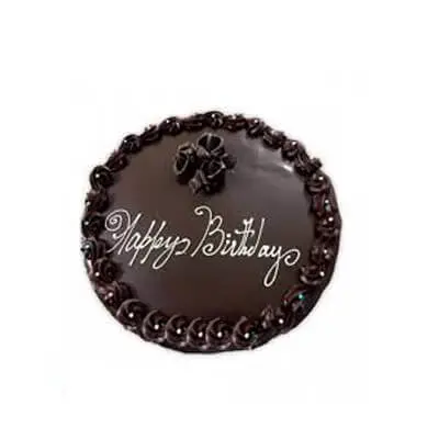 Birthday Dark Chocolate Cake