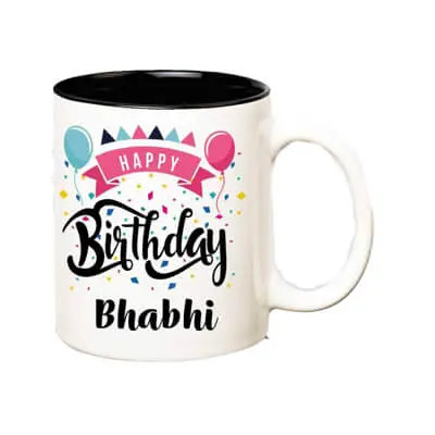 Happy Birthday Bhabhi Mug