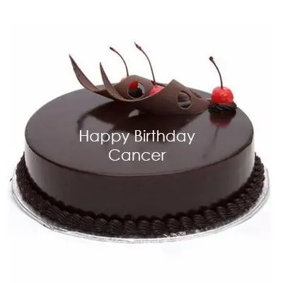 Chocolate Truffle Cake For Cancer Zodiac Sign