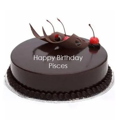 Pisces Chocolate Truffle Cake