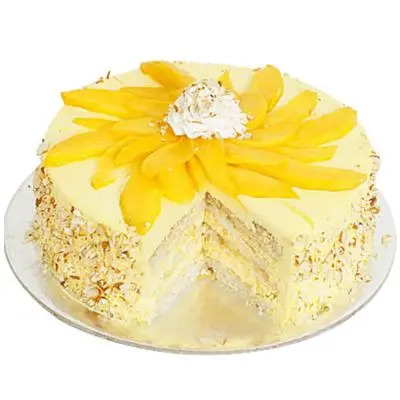 Appetizing Mango Cake