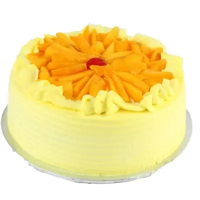 Eggless Mango Cake