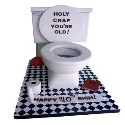 Super Fun Toilet Cake