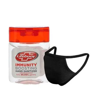 Mini Lifebuoy Sanitizer with Mask