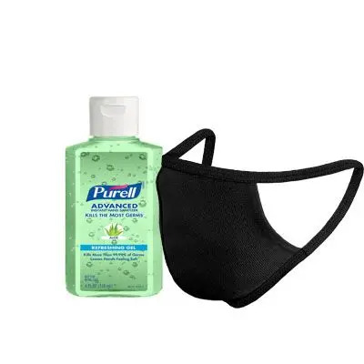 Sanitizer Bottle with Masks