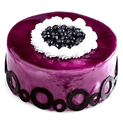 Scrumptious Crunchy Blueberry Cake