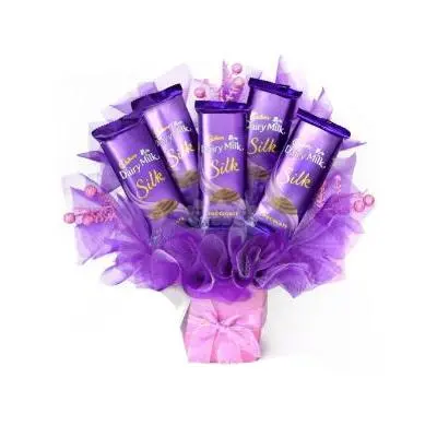 Beautiful Dairy Milk Silk Bouquet