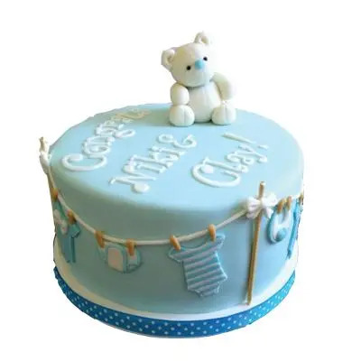 Baby Fondant Cake