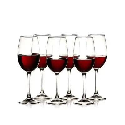 JUST NOW Red Wine Glasses