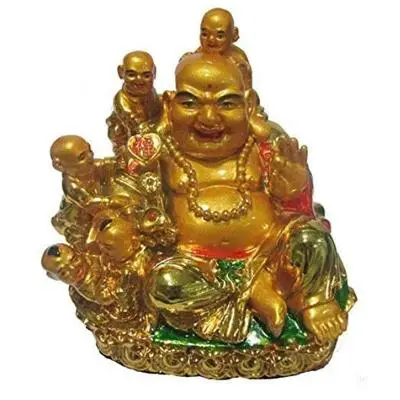 Feng Shui Laughing Buddha With Children