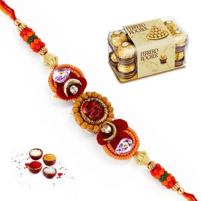 Mauli Rakhi with Ferrero