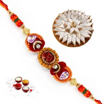 Mauli Rakhi with Kaju Katli