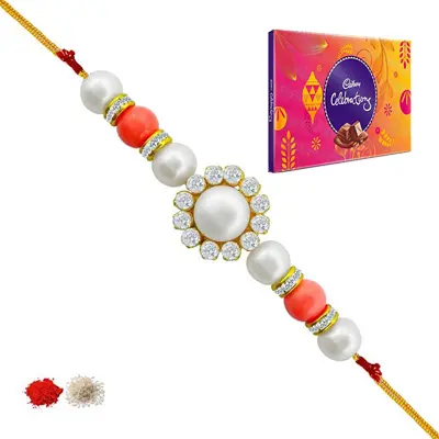 Pearl Rakhi with Celebration