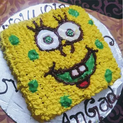 Eggless Cartoon Cake