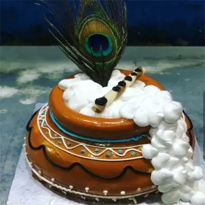 Janmashtami Cake