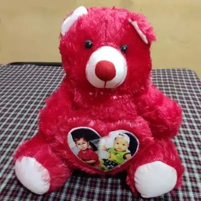 Personalized Red Teddy Bear