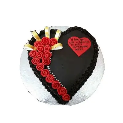 Chocolate Beast Heart Cake