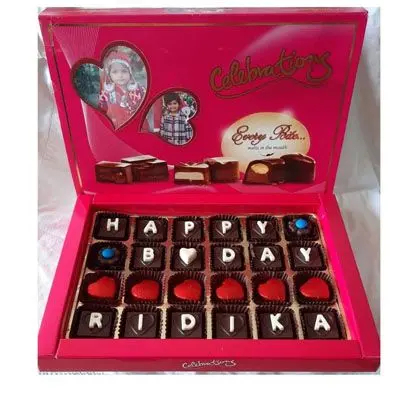 Happy Birthday Customized Chocolates