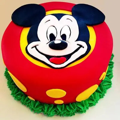 Delicious Mickey Mouse Chocolate Cake