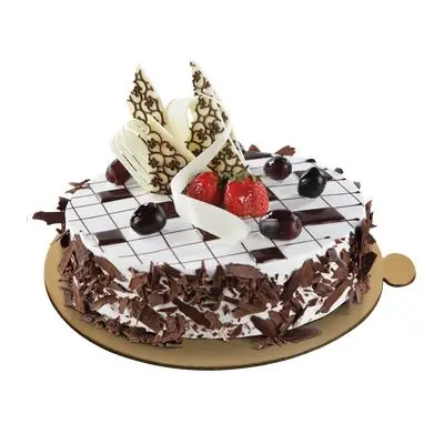 Silver Jubilee Designer Black Forest Cake