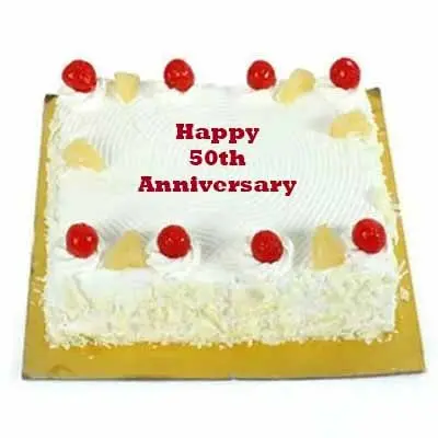 50th Anniversary Delicious Pineapple Cake