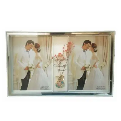 Classic 2 Picture Glass Photo Frame