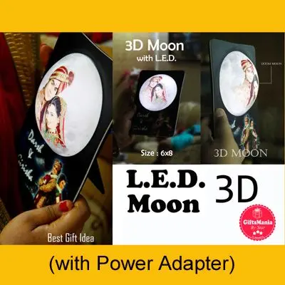 3D LED Moon 