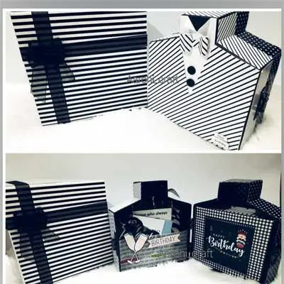 Tuxedo Theme Hamper