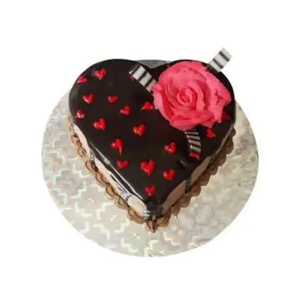 Valentines Special Chocolate Truffle Cake