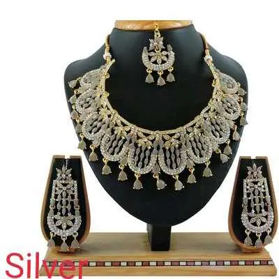 Silver Diva Beautiful Jewellery Sets