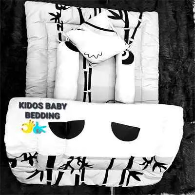 White Kiddos Baby Bedding