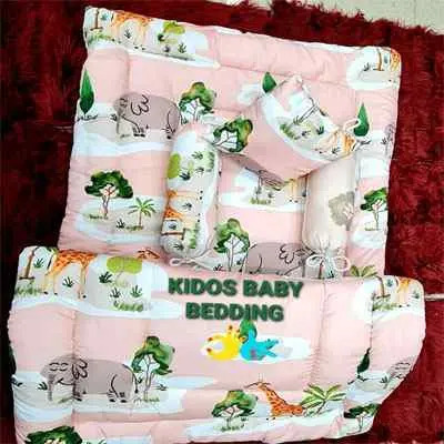 Baby Pink Kids Bedding