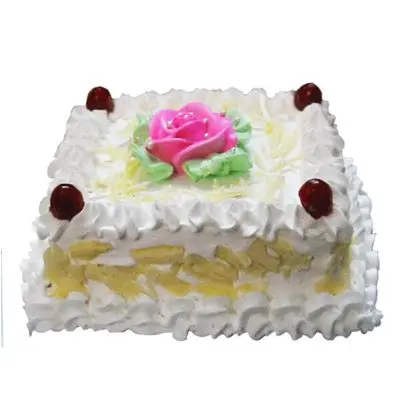 White Forest Cake Square