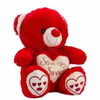 So Sweet Red Teddy Bear