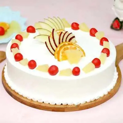 Pineapple Cake Fresh Fruits