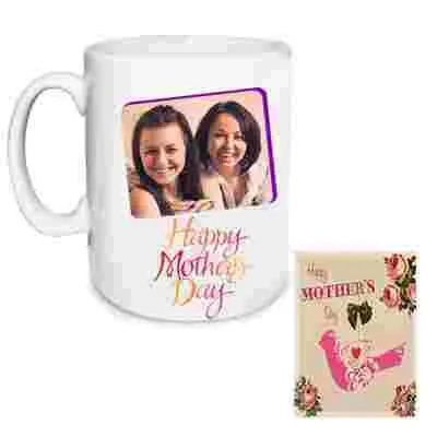 Personalized Mom Photo Mug & Greeting Card