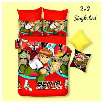 Ben 10 Printed Bedsheet