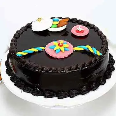 Chocolate Truffle Rakhi Cake