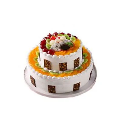 2 Tier Fruit Cake