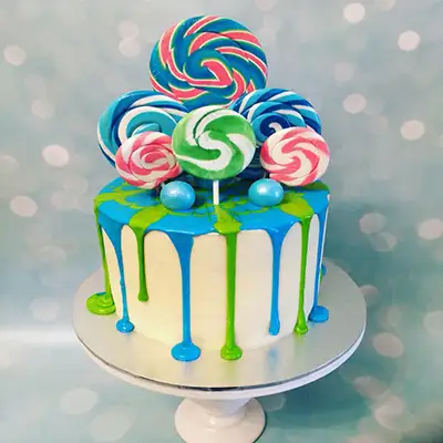 Pretty Lollipop Cake 