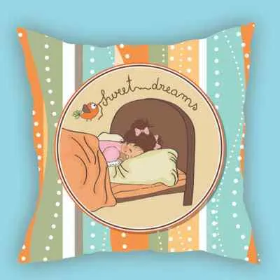 Sweet Dreams Photo Cushion