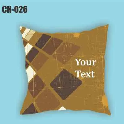 Brown Custom Cushion