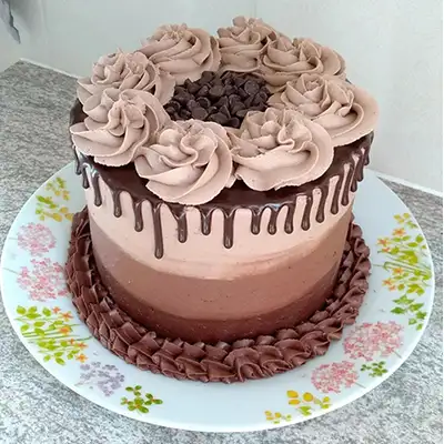 Chocolate Ombre Cake