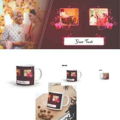 Photo Coffee Mug for Married Couple